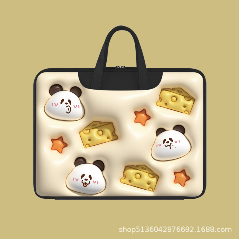 Uitbreidbare Air-laptoptas voor 13/14 inch computer 15,6 inch laptoptas: Chocolade