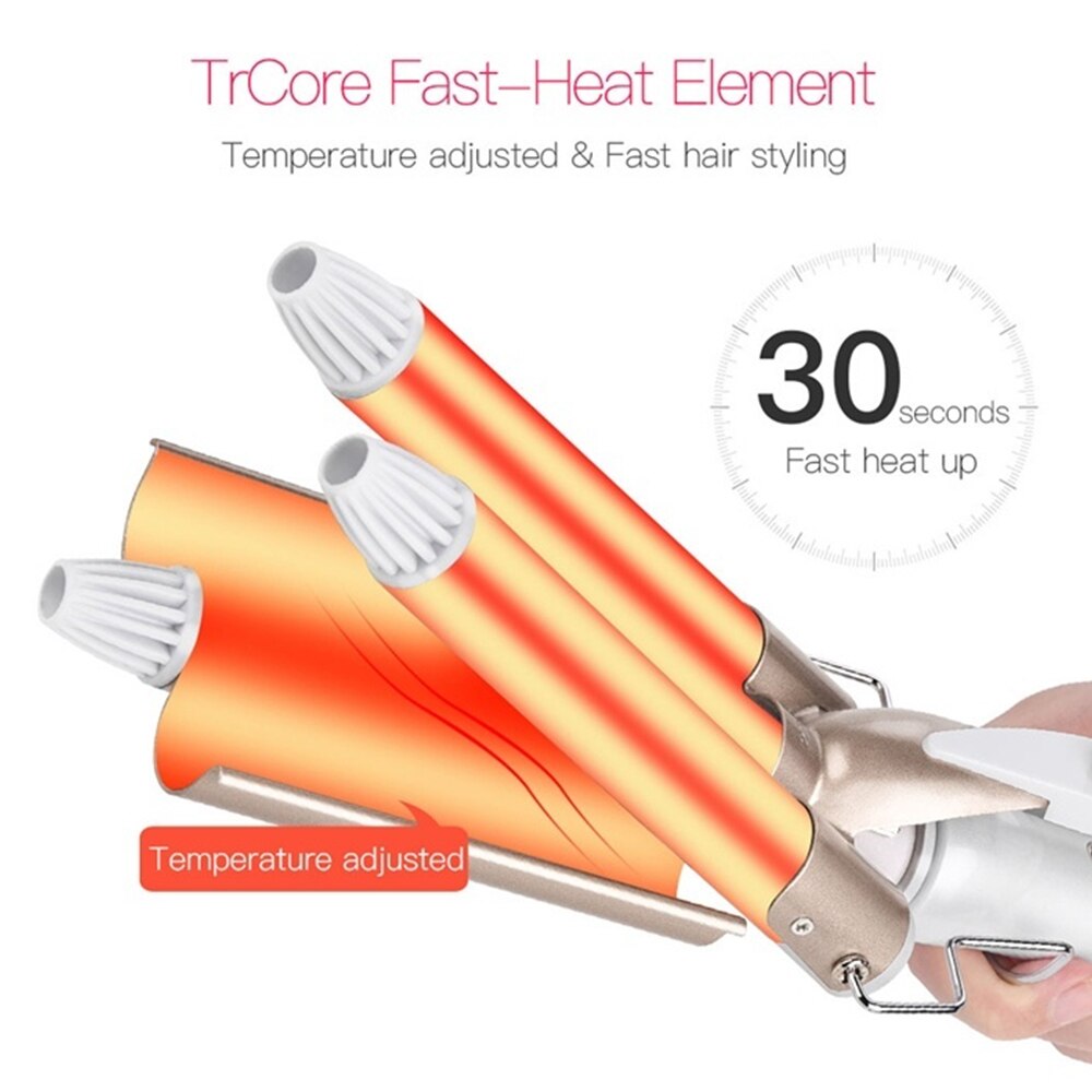 Hair Tools Curling Iron Ceramic Triple Barrel Hair Styler Hair Waver Styling Tools Hair Curlers Electric Curling