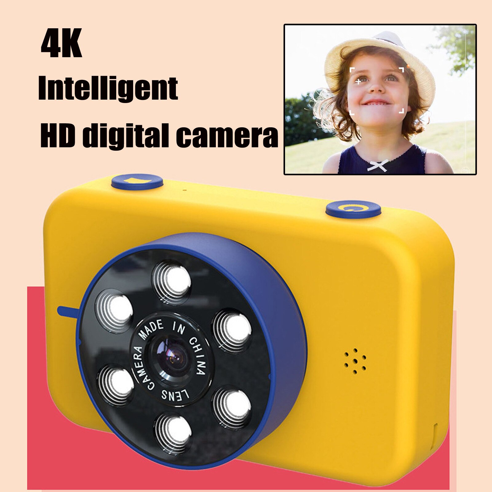 Mini Digital Polaroid kids camera toy камера 1080P Instant Print Camera best for Girls Boys juguetes para niños фотоаппарат