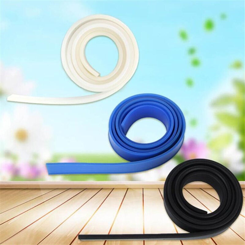 White Black Blue 3 Colors Rubber Wiper Glass Tools Glass Scraper Water Rubber Article 106 cm Long Squeegee HouseHold Tools