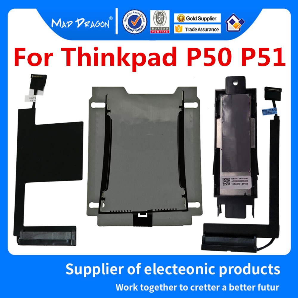 Pci M.2 Hdd _ Cable_Caddy Tray_Silver Papier Voor Lenovo Thinkpad P50 P51 Serie 00UR798 00UR835 00UR836 DC02C007C10 SC10K04563