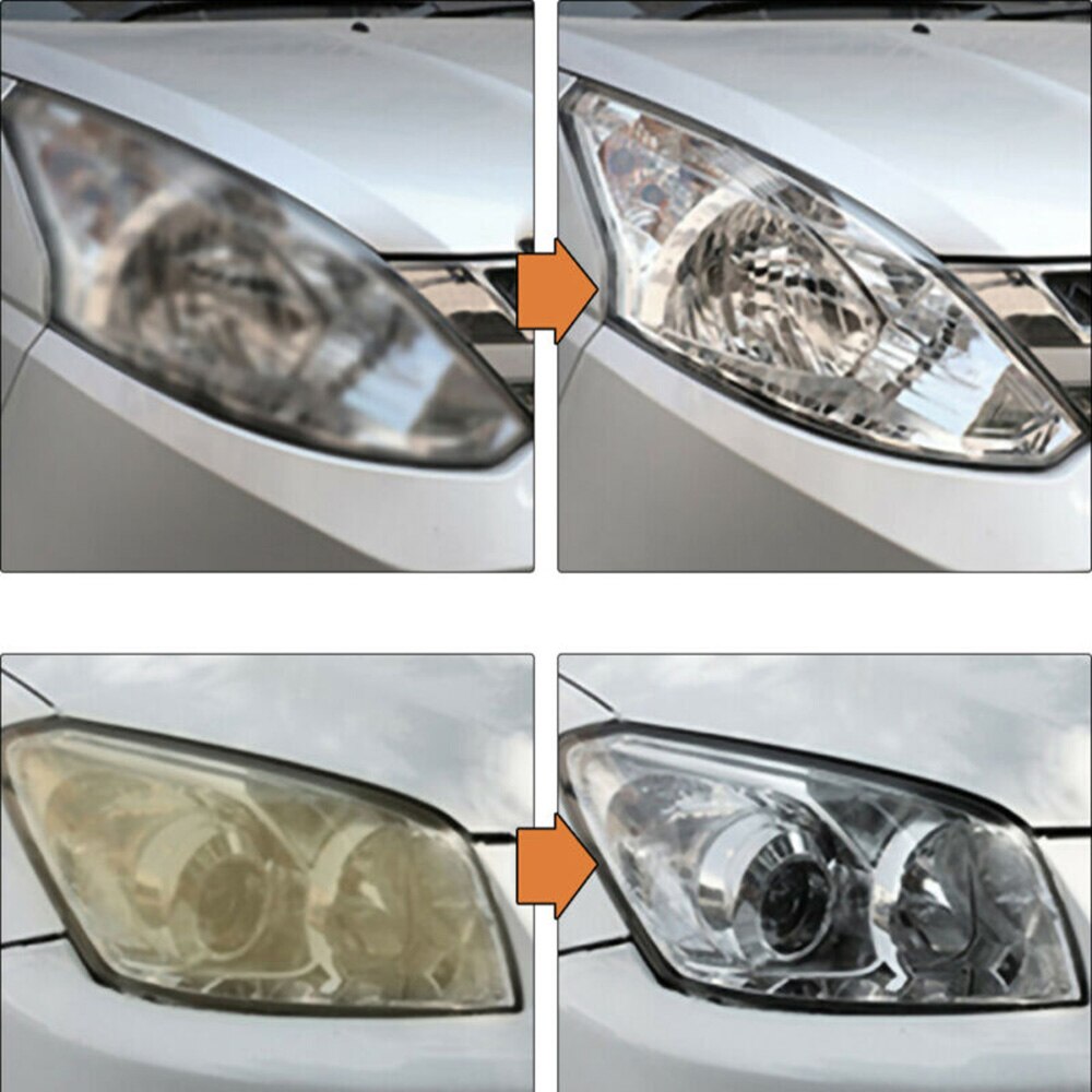 10 Ml Car Headlight Lens Restoration System Repair Kit Eco-friendly Plastic Car Light Polishing Cleaner Accessories