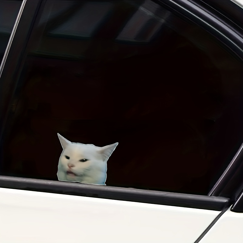 Lustige verschmieren das Katze Meme Aufkleber, Vinyl für Autos, Fenster, Stoßstangen, LKWs, Motorräder, Skateboards, Laptops