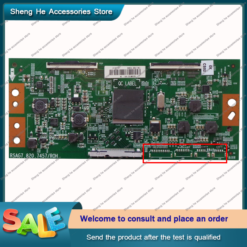 Carte T-CON Pour TV HISENSE 55A7100F - RSAG7.820.10337/ROH - Neuve