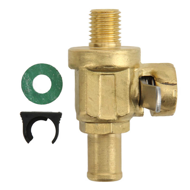 Engine Oil Drain Valve F124N Quick Oil Drain Valve Kit with Nipple for Vehicles