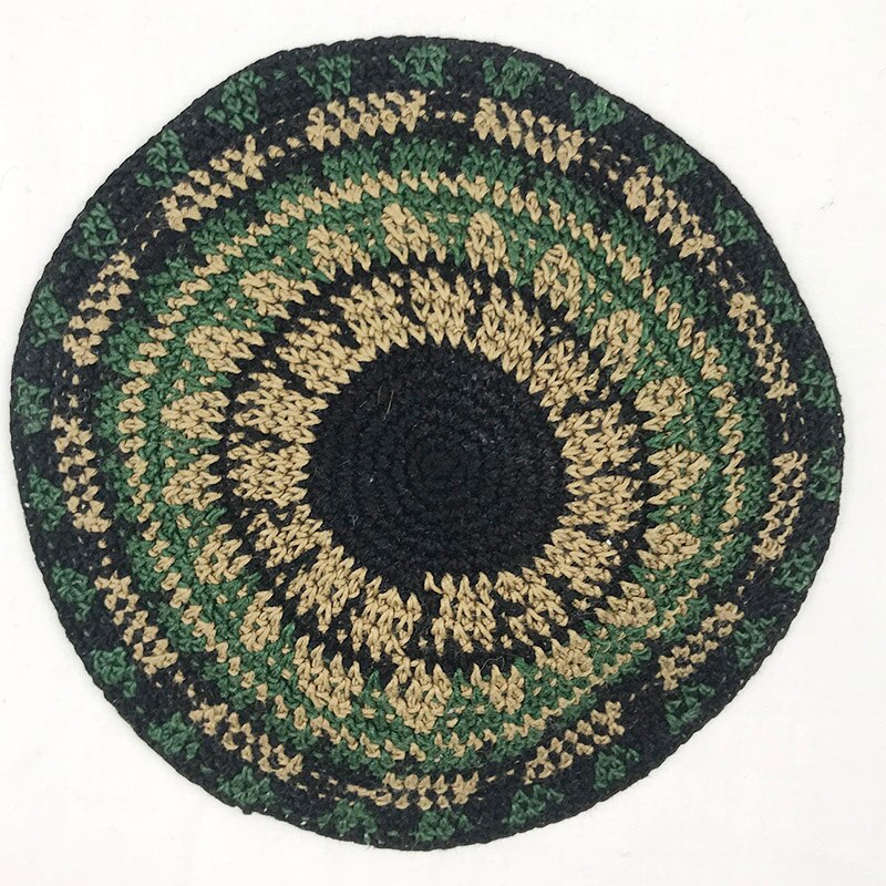 Judaica-gorro de Kippah de punto Judaica, sombrero de Kippah, Yarmulke, Yarmulka, 15cm, 5,9 pulgadas