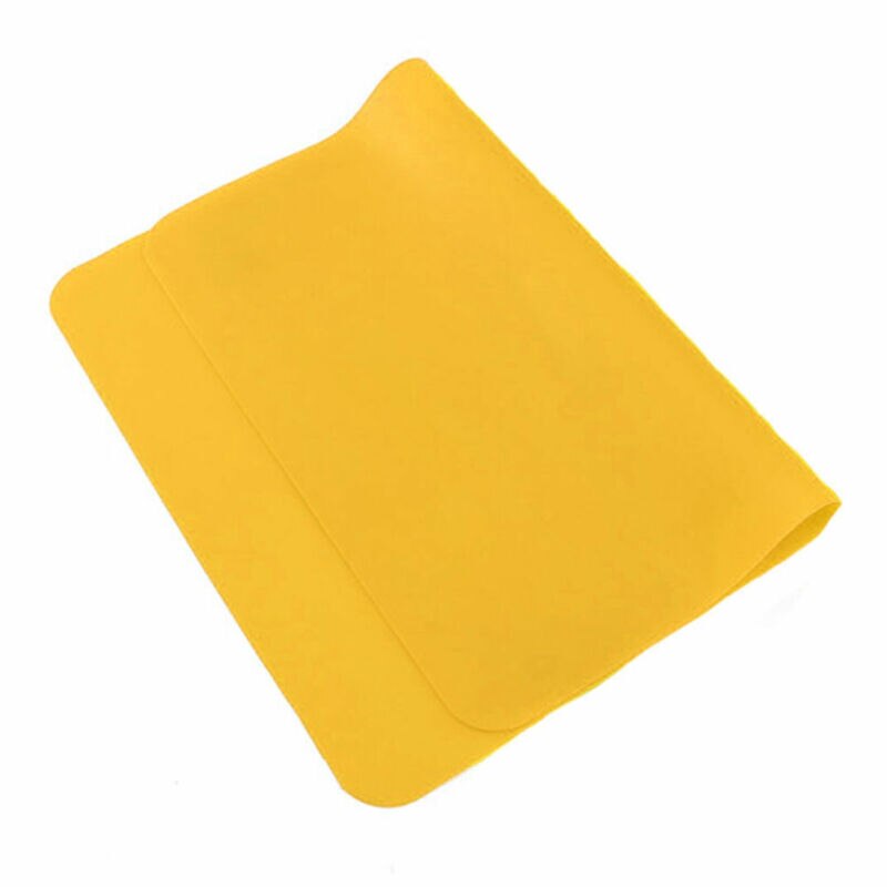 5 Verschillende Kleuren Van Siliconen Placemats Bakken Mat Non Stick Pan Liner Tafel Protector Pad Keuken Gebak Liner Bakken Bakewar: Gelb