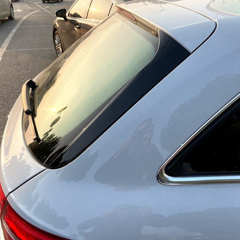 Bakside vinge tak spoiler klistremerker listverk deksel glans svart til  a4 b8 reise utgave allroad avant
