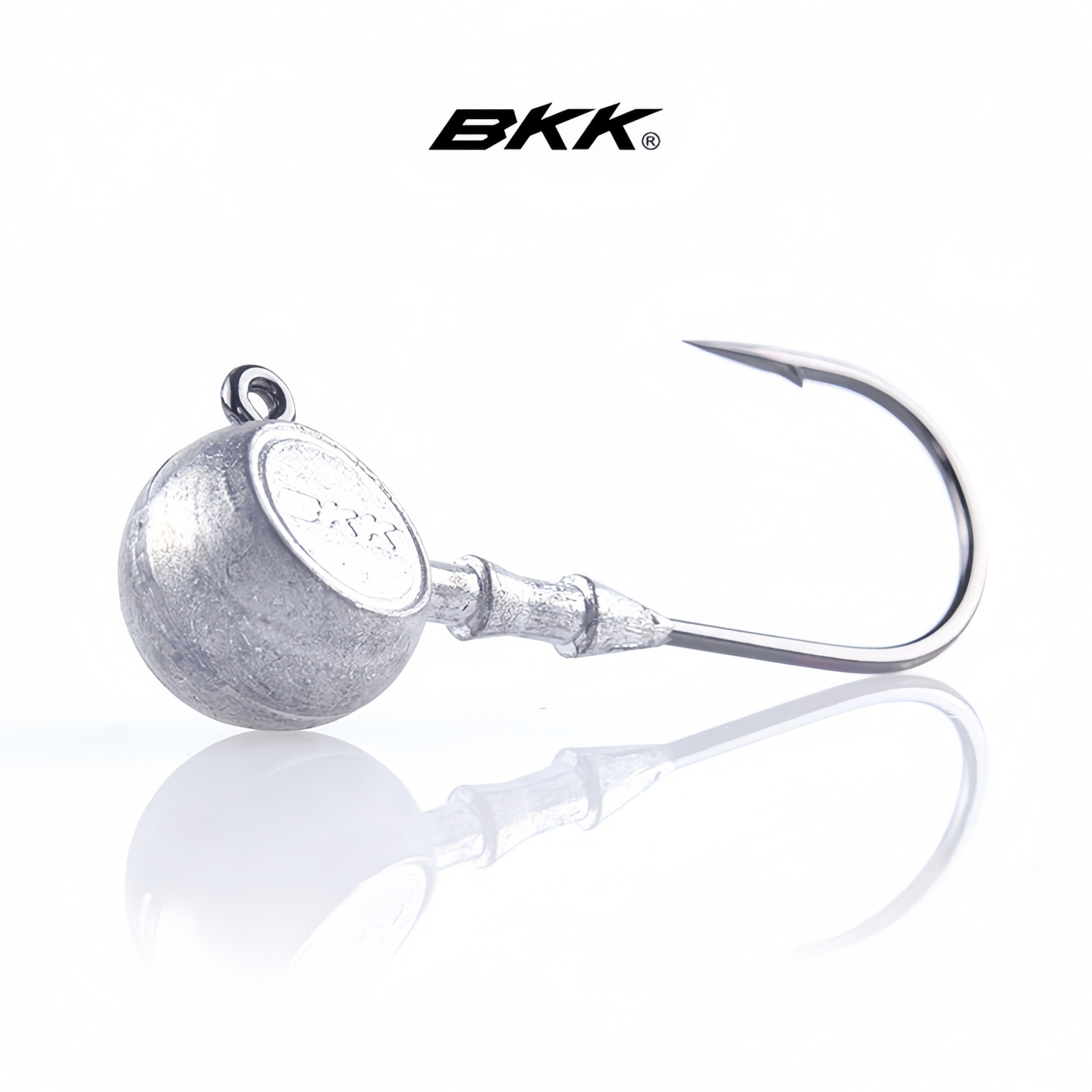 BKK 9050 Drum Head Jig Hook Snagless Round Lead Head Soft Lure Bait Hooks for Bass Mandarinfish Fishing Tackle