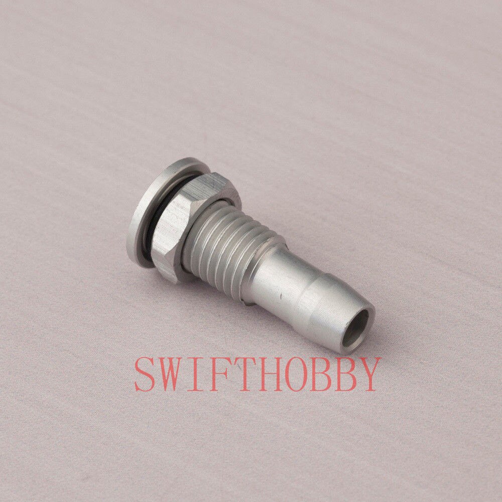 2pcs M8 Aluminum Water Outlet Threaded 26mm length For RC Boat