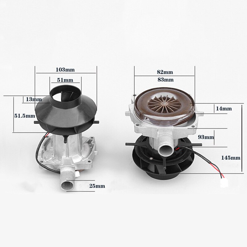 Silnik dmuchawy robić ogrzewanie postojowe 12V robić Eberspacher D2 2KW duży wentylator robić spalania powietrza