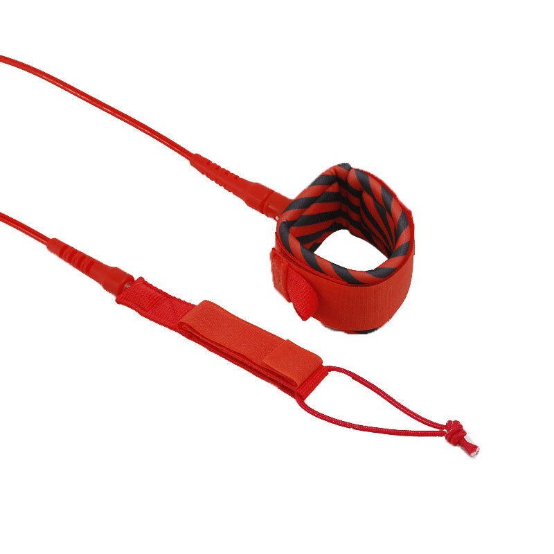 Tabla de Surf, tabla larga, tabla corta, correa para el tobillo con giro de acero suave, correa de Surf roja, tabla de Surf, tabla de Surf de 6 pies/8 pies/10 pies/12 pies, de surfista