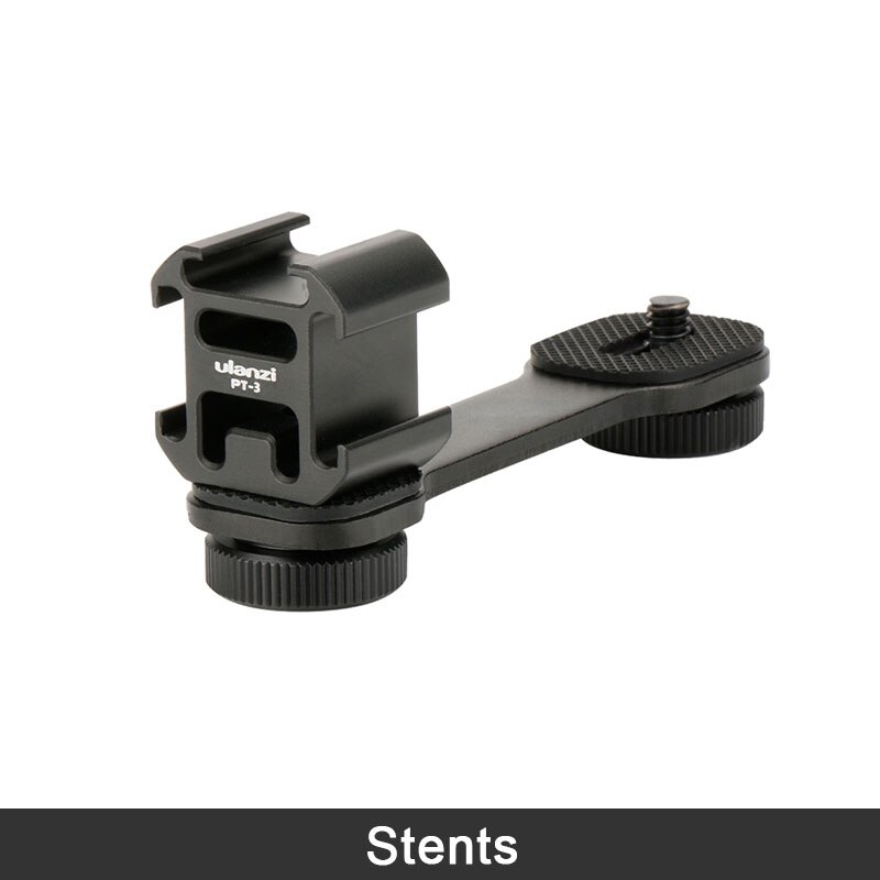 ZWN Gimbal LED Lampe Mikrofon Stativ Stents Aktion Kamera platte Telefon Objektiv Verlängerung stange Tasche Zubehör paket: Stents