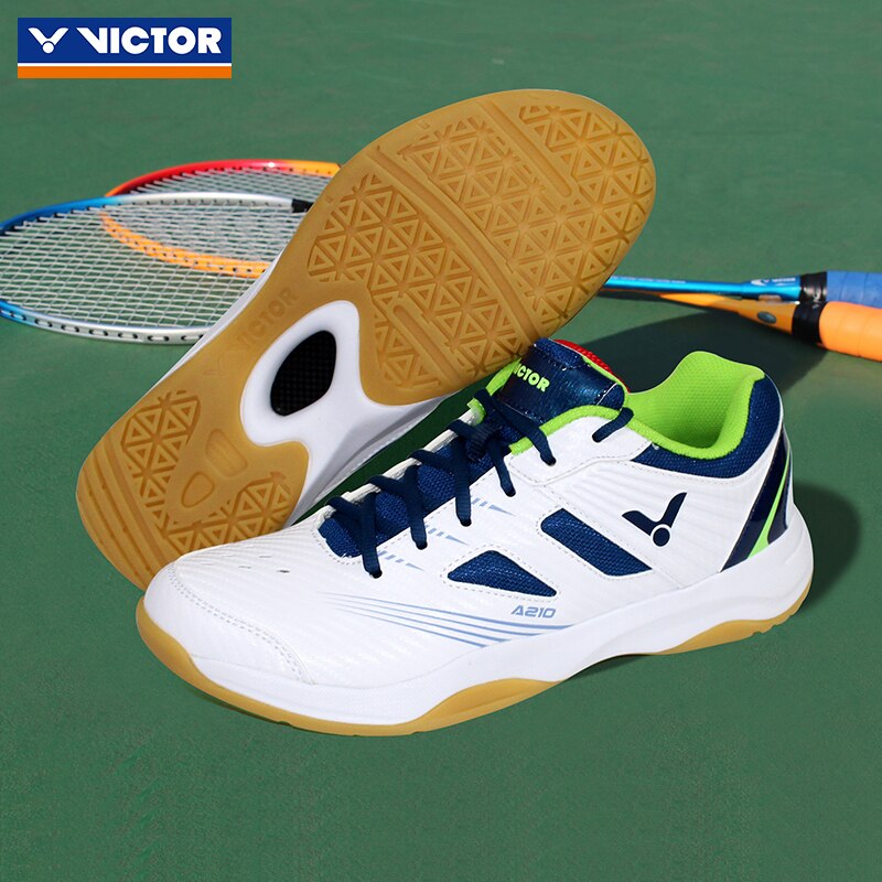 2020 New arrival Original Victor damskie i męskie buty do badmintona antypoślizgowe odporne na zużycie buty sportowe do ćwiczeń A210