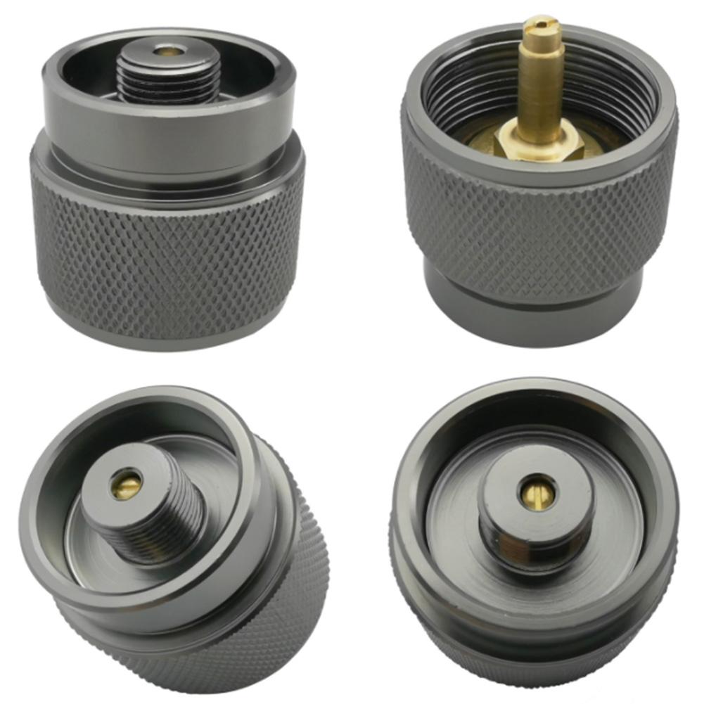1PCS Propane Gas Tank Converter Adapter Outdoor Camping Stove Adapter