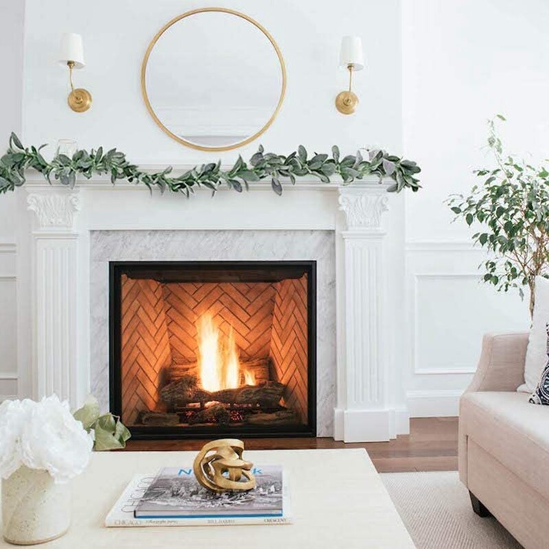 6.7 Ft Lambs Ear Garland Artificial - Succulent Ga...  Grandado
