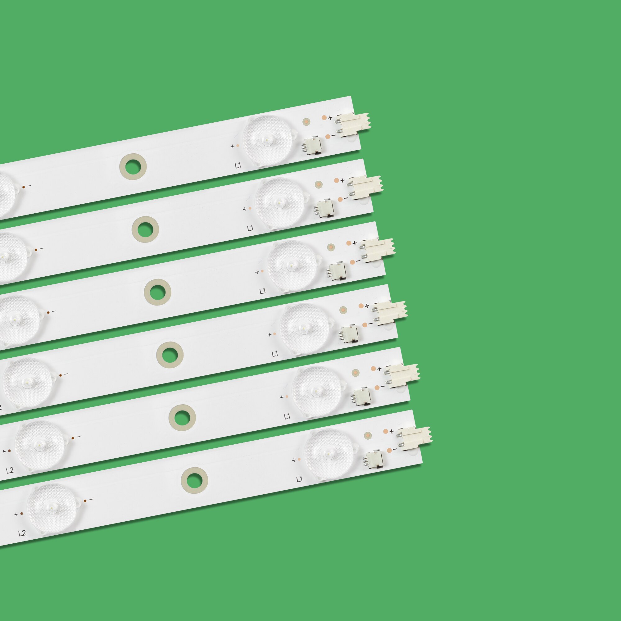 Led-hintergrundbeleuchtungsleiste mit 5+6 lampen für haier  le46 g 3000 le46 a 31s 46 tv lbm 460 p 0601- at -1 lbm 460 p 0501- au -1 tpt 460 h 1-wu2200 46 pfl 3218k