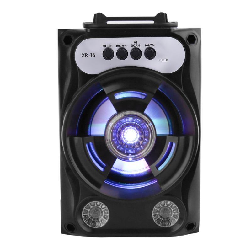 Grote Size Bluetooth Luidspreker Wireless Sound Systeem Bass Stereo Met Led Light Ondersteuning Tf Card Fm Radio Outdoor Sport Tra