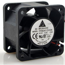 Delta original ffb 0412 svhn computer blæser køling aksial blæser  dc 12v 0.24a 4028 40*40*28mm 2 ledninger