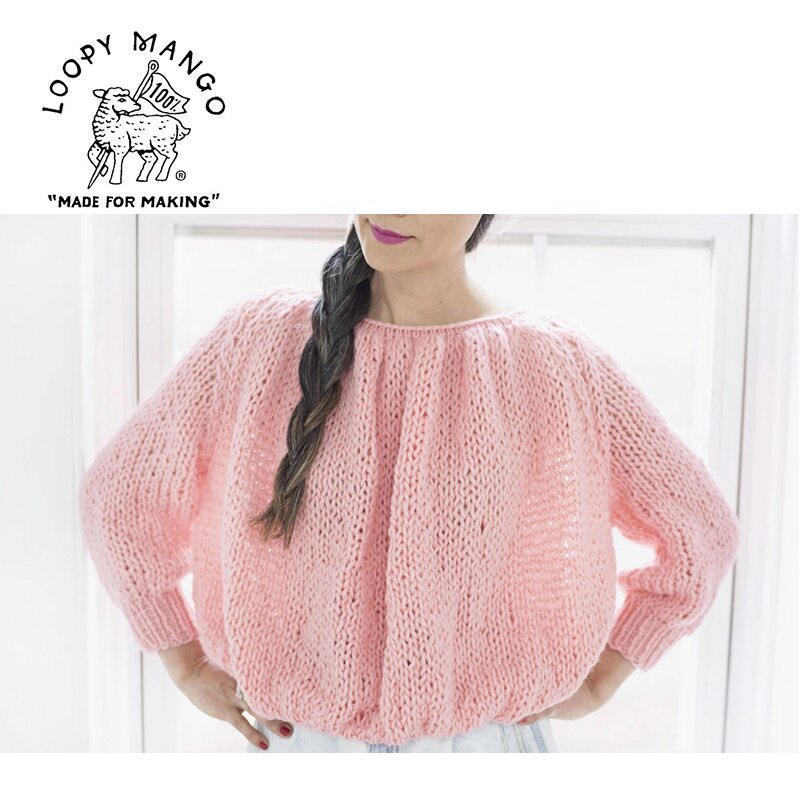 Loopy Mango merino worsted Yarn 100% Merino Wool Yarn soft and warm Handknitting Yarn