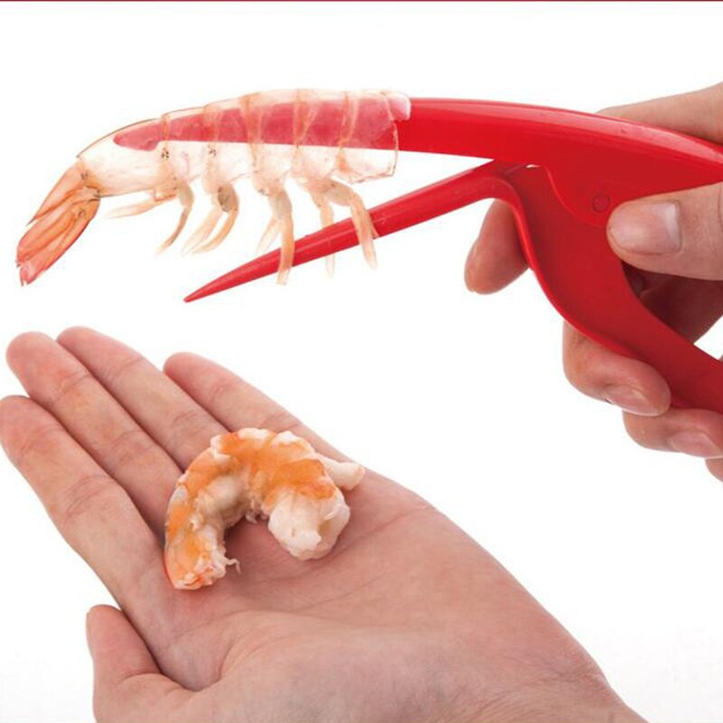 Pelador de gambas , dispositivo de pelado de gambas, herramientas de cocina, accesorios de cocina cómodos y rápidos, 1 unidad, 10
