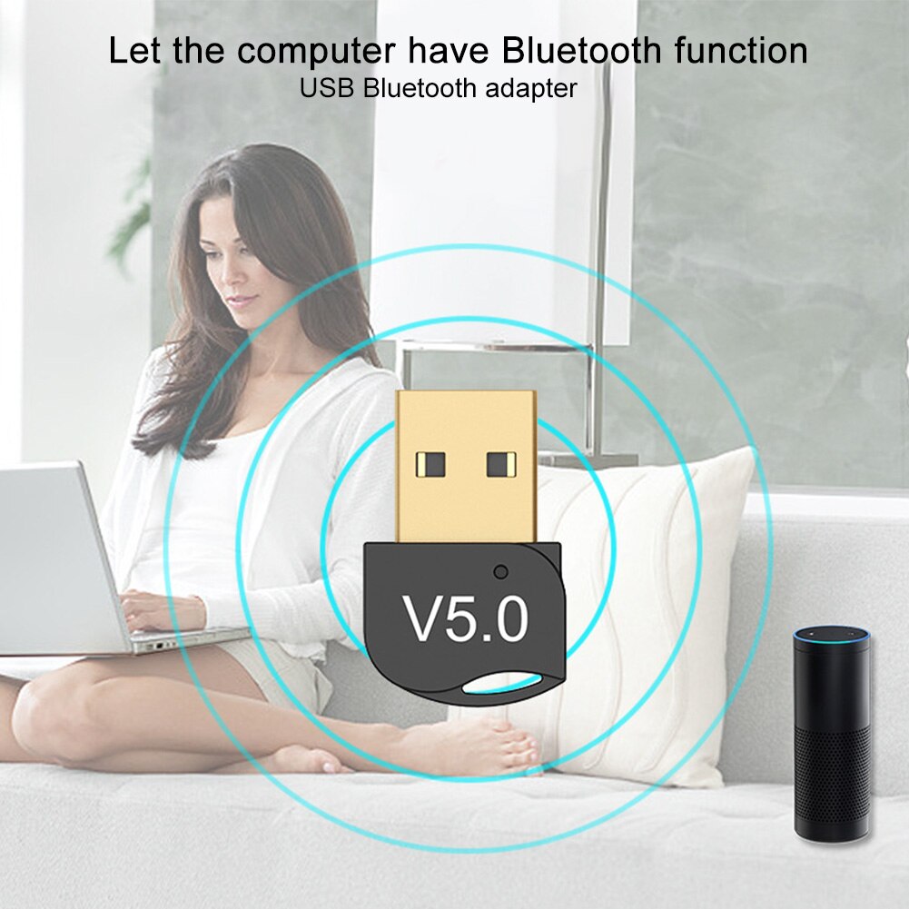 5.0 émetteur Audio Mini USB Dongle sans fil TV accueil ordinateur portable récepteur de musique pour PC Bluetooth adaptateur HIFI stéréo haute vitesse