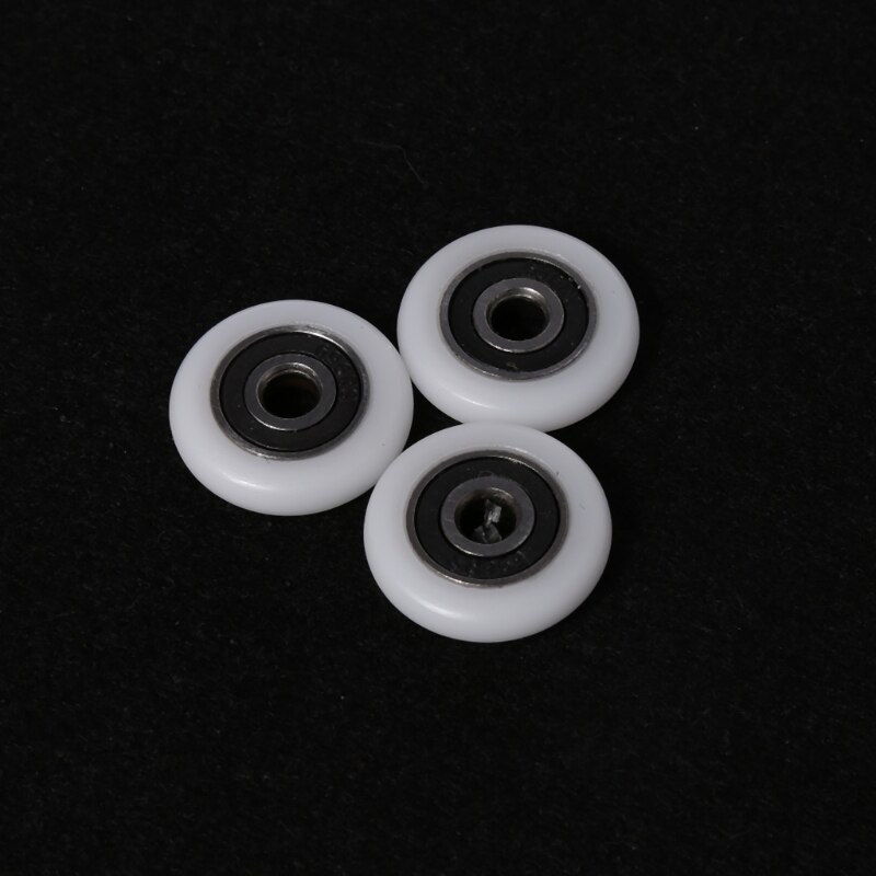 8 kpl kylpykaapin rullapyörä suihkuhuonetarvikkeet laakerirullapyörä 5*23*5.7mm