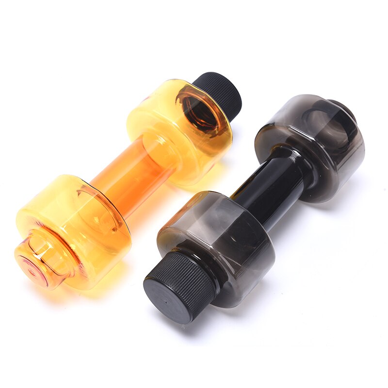Botella de agua con mancuernas para Fitness, sellado hermético, 550ml, práctica, deportiva, grande, vaso para Fitness