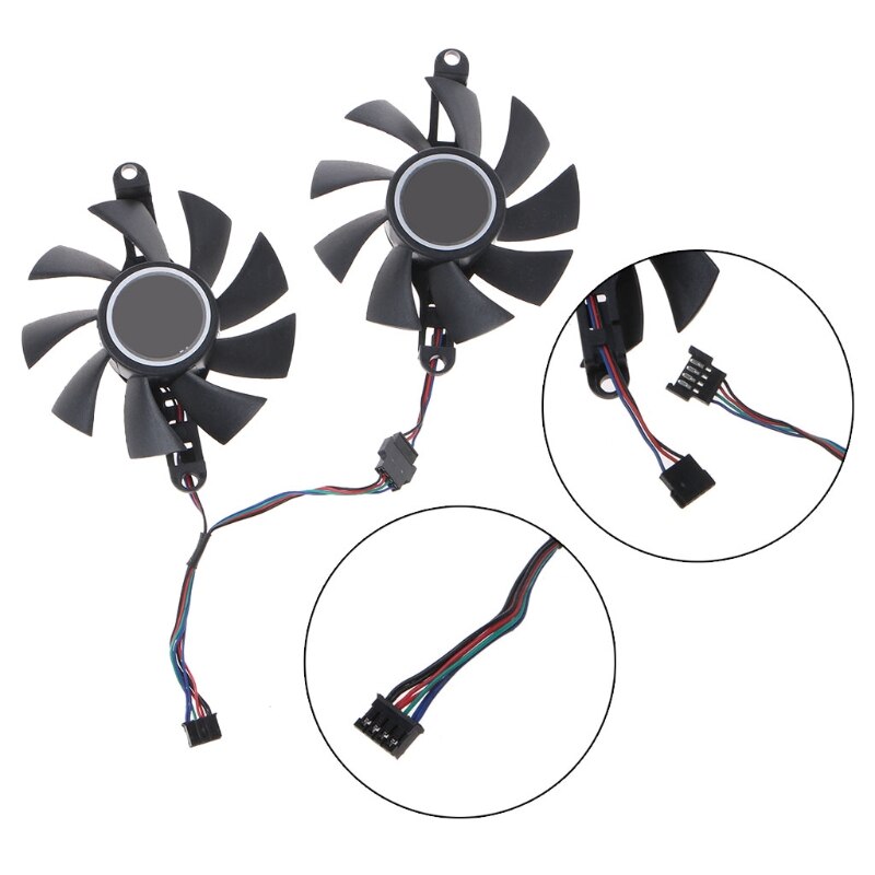 Remplacement ventilateur refroidisseur de carte vidéo MSI AMD Radeon