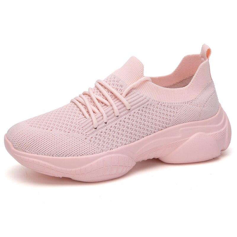 Tenis Mujer Sneakers Shoes Women Tennis Shoes Comfort Gym Sport Shoes Female Stability Athletic Sneakers Chaussures Femme: Pink / 9