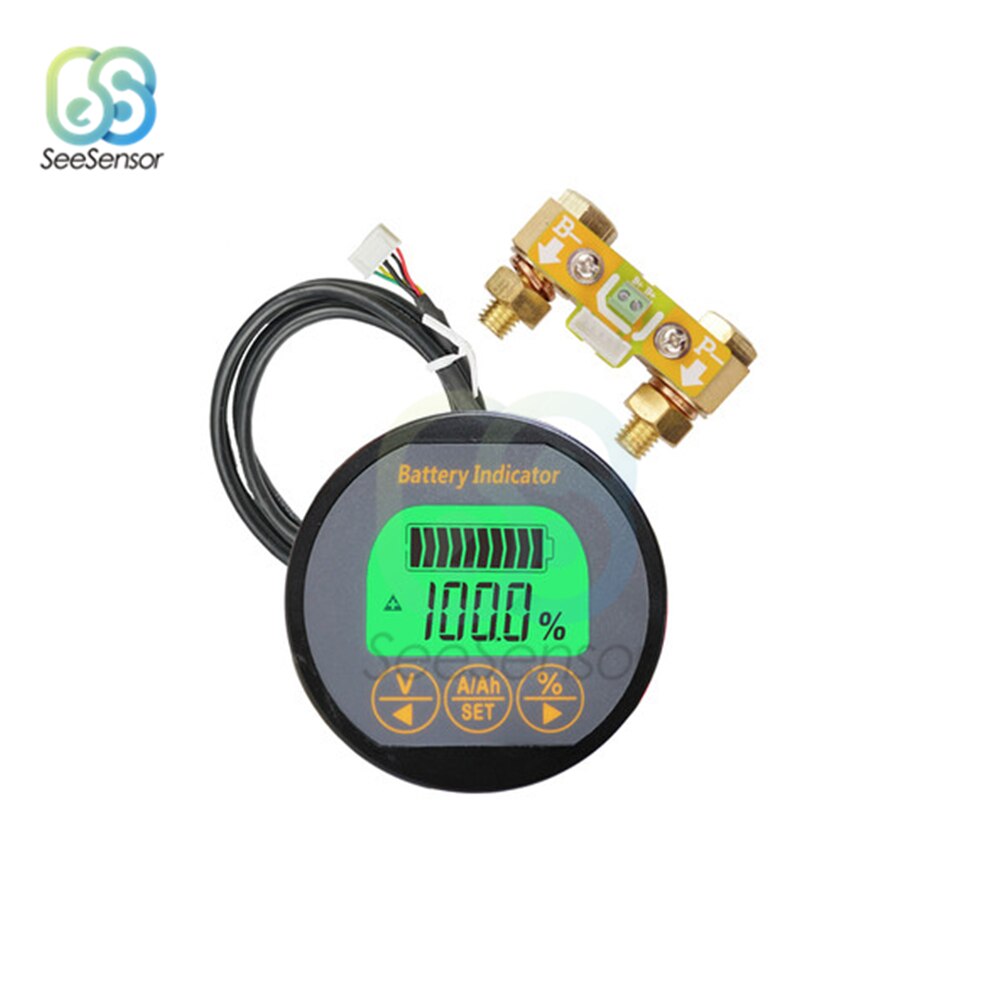 Batterij Capaciteit Tester DC8-80V 50A 100A 350A TR16 Batterij Capaciteit Indicator Ampèremeter Voltmeter Voor Li-Ion Lithium Batterijen