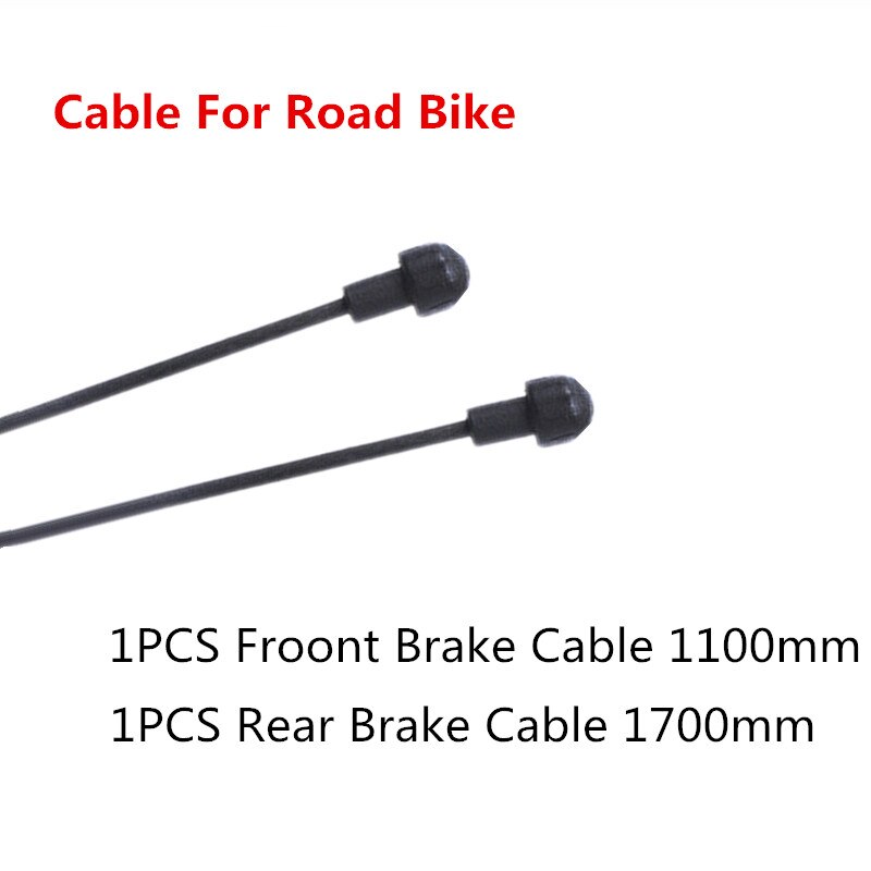 Teflon Coated Bicycle Shifter Brake Cable Sets MTB Road Bike Brake Line Front Rear Derailleur Brake Core Inner Wire Speed Line: RB 110 170MM