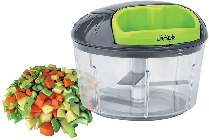 Lifestyle-Picadora-batidora manual,picadora de alimentos Manual, licuadora para picar carne, frutas, nueces, trituradoras.650ml