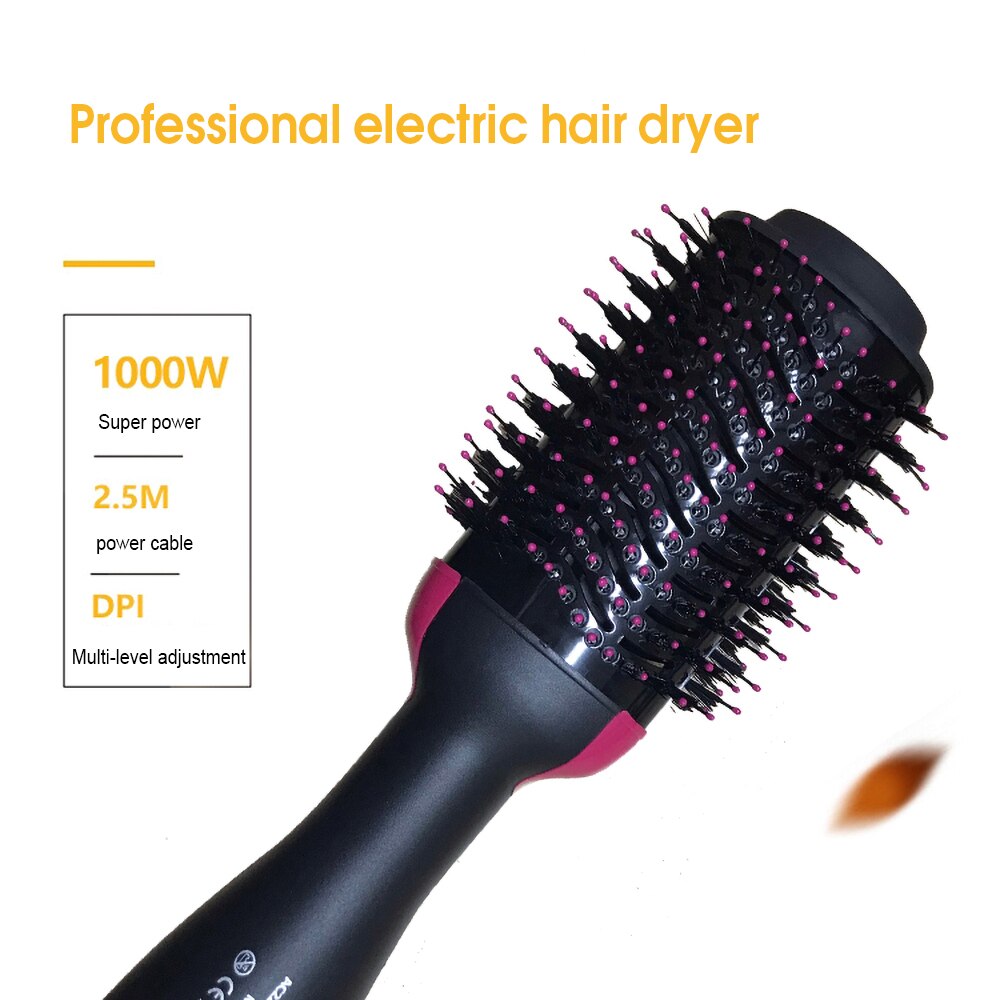 Straight Hair Comb Salon Hair Styling Tools Hair Straightener Comb Air Comb Hair Styler Blow Dryer 2 In 1 Blower Hairbrush