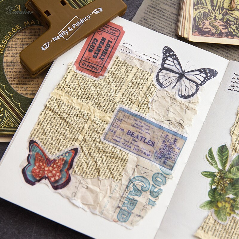 10 sztuk/zestaw średniowieczny wiersz serii papierowy materiał graty dziennik planista Scrapbooking dekoracja w stylu klasyczny DIY rękodzieło dokument informacyjny