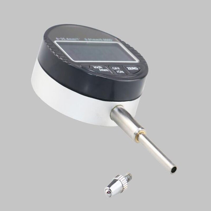 0-12.7mm/25.4mm LCD Digital Display Dial Indicator With USB Interface Dial Indicator Dual System Range Meter Tester Tool