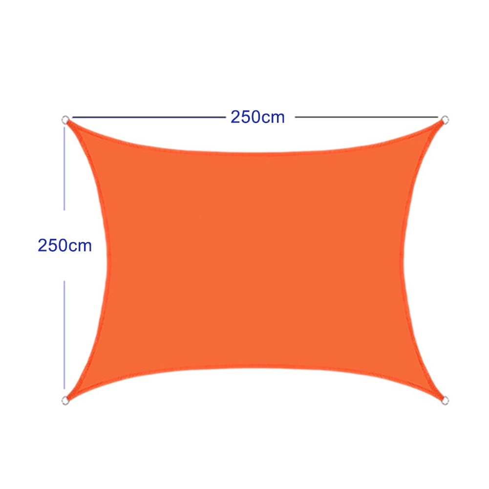 Waterproof Sun Shelter Triangle Sunshade Protection Outdoor Canopy Garden Patio Pool Shade Sail Awning Camping Shade Cloth Large