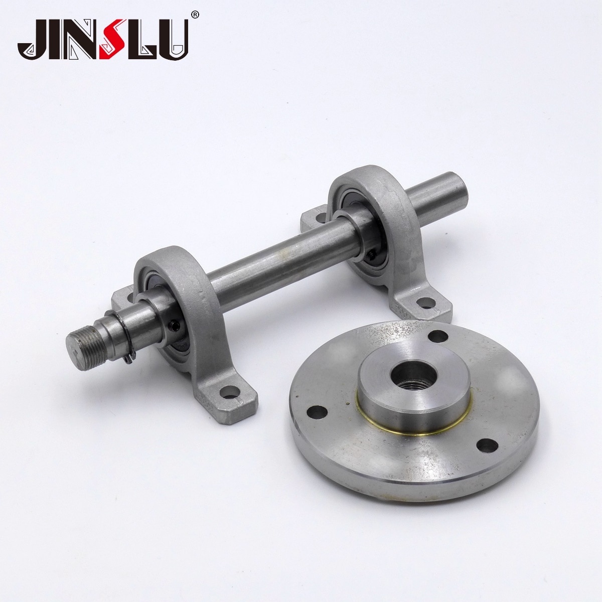 K11-80 K12-80 80mm or K11-100 K12-100 Back Plate Bearing M14x1mm M14 Spindle Shaft 156 mm x 14.94 mm DIY Lathe Headstock Chuck