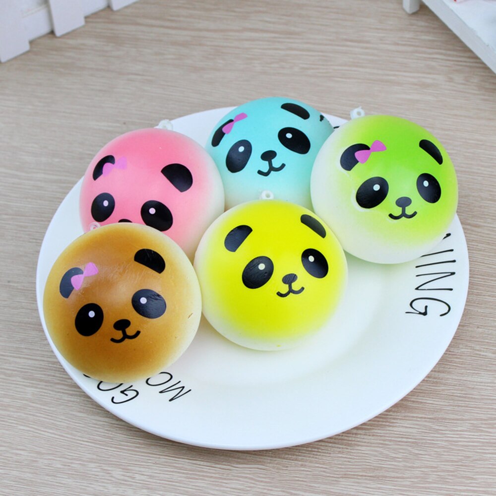 Weiches Brot Karikatur Squishy Antistress Squishy Langsam steigend Panda quetschen betonen Linderung Unterhaltung Spaß Gerät Für Telefon