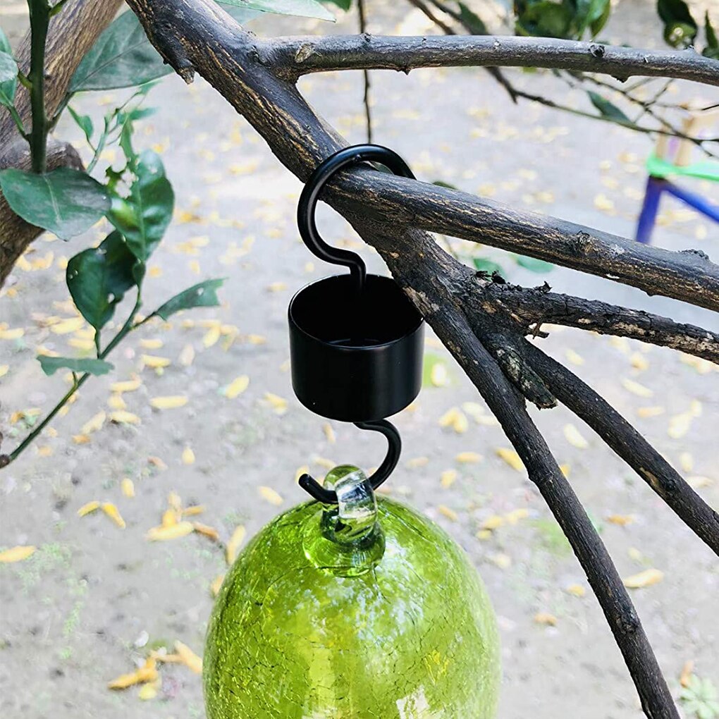 Bird Feeding Hanging Hook Hangers Fowl Feeder Hooks Metal Plants Insect Guard Outdoor Hangers with Brushes