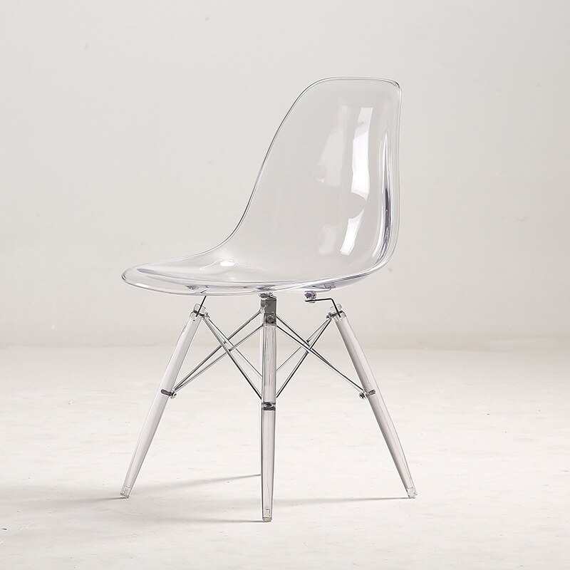 K-STAR Transparent Stuhl Nordic Esstisch und Stuhl Einfache Kunststoff Stuhl Kreative Freizeit Pc Kaffee Stuhl: 8