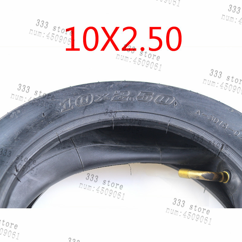 Tires 10 x 2.50 inch Black 10*2.50 for Electric Scooter Balance Drive Bicycle Tyre 10 inch Pneumatic