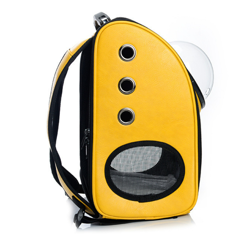 Gato mochila transportadora grande bolha astronauta espaço cápsula respirável transporte para animais de estimação coelho saco transparente com janela