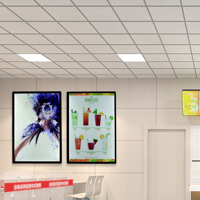 In Voorraad Snack Bar Led Snap Lichtbak Led Snap Lichtbak Kleine Lightbox