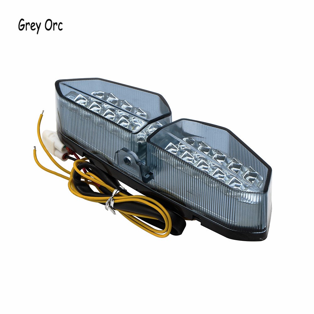 Til yamaha yzf  r6 2003 2004 2005 baglygte baglygte bremse blinklys integreret led lys