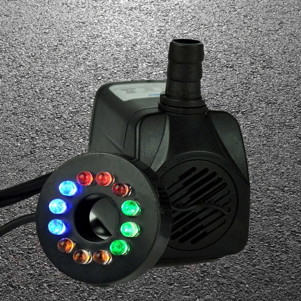 5W Submersible Water Pump Adjustable Water Flow for Ponds Fountains Tank Statuary Fish