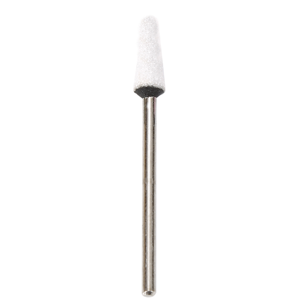 Grinding Head Nail Tools Native Silicon Carbide Carborundum Grinding Wheel Bit Head Polishing DIY TSLM1: White