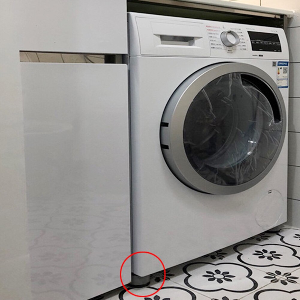 4pcs Moistureproof Furniture Foot Pads Raise Height Leg Mats Protector Stand Anti Vibration Washer Feet Pads