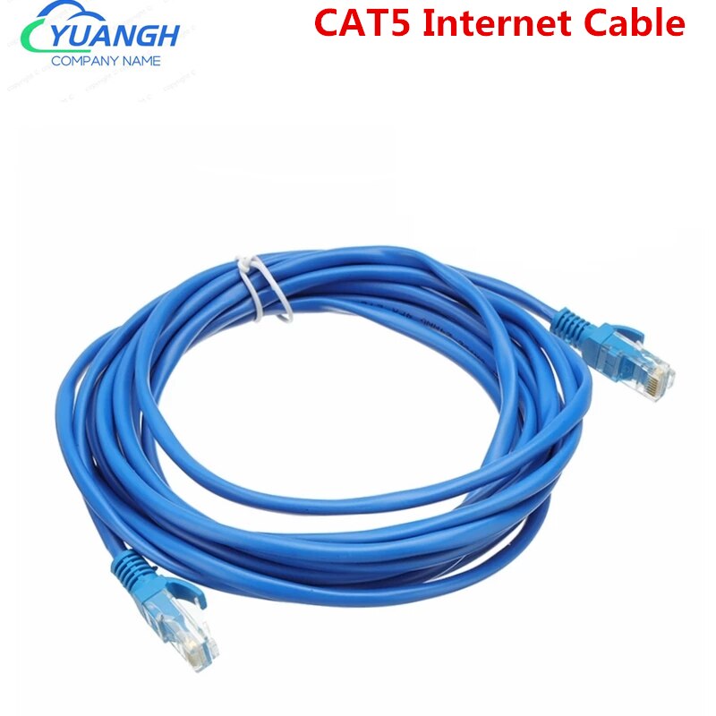 RJ45 Extension Cable CAT6/6e Network Cable Internet LAN Cord 5M/10M/20M/30M/50M For Laptop Router IP Camera System