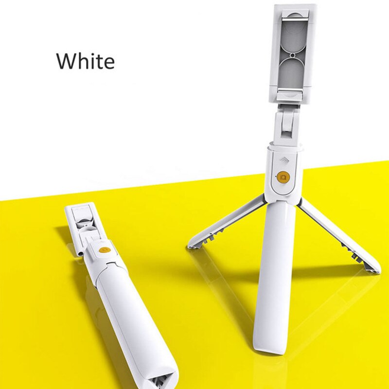 K07 3 in 1 kabelloser bluetooth-selfie-stick, faltbares mini-stativ, ausziehbares einbeinstativ mit fernbedienung für iphone, ios und android